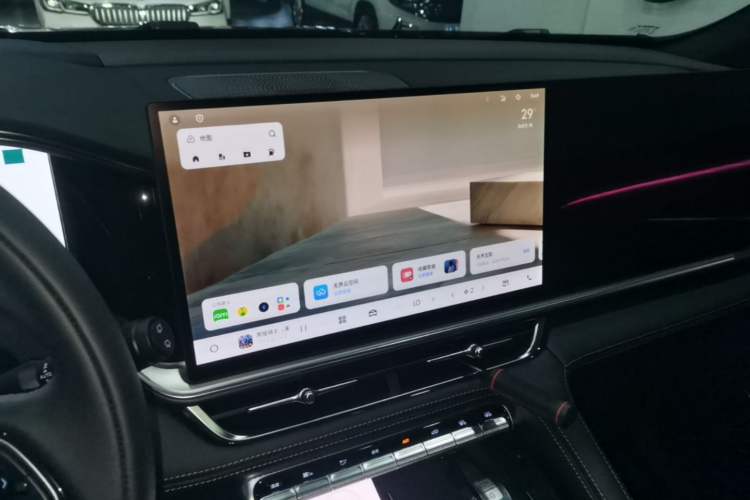 Used Geely Auto Monjaro L 2026 Model 2.0TD DCT Changfeng Yue Shan Edition Audio And AC Panel