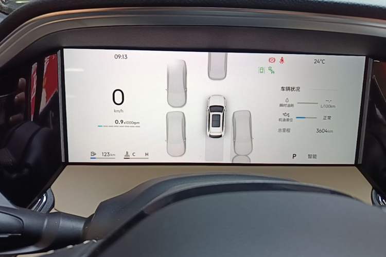 Used Geely Auto Monjaro L 2026 Model Oriental Yao 2.0TD Automatic Wangyue Edition Instrument Cluster