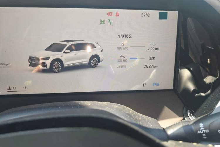 Used Geely Auto Monjaro L 2026 Model Oriental Yao 2.0TD Automatic Xiaohan Edition Odometer Close Up