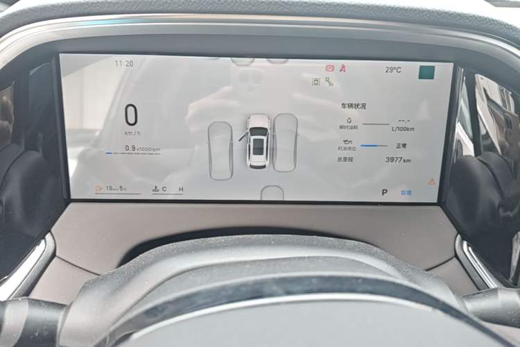 Used Geely Auto Monjaro L 2026 Model Oriental Yao 2.0TD Automatic Wangyue Edition Instrument Cluster
