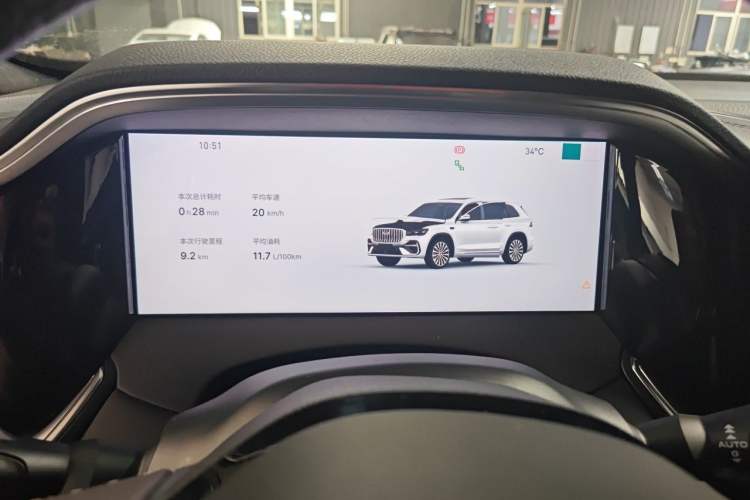 Used Geely Auto Monjaro L 2026 Model Oriental Yao 2.0TD Automatic Wangyue Edition Instrument Cluster