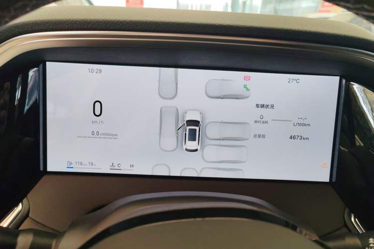 Used Geely Auto Monjaro L 2026 Model Oriental Yao 2.0TD Automatic Wangyue Edition Odometer Close Up