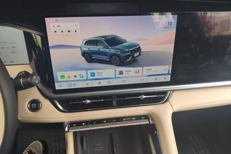 Used Geely Auto Monjaro L 2026 Model Oriental Yao 2.0TD Automatic Xiaohan Edition Audio And AC Panel