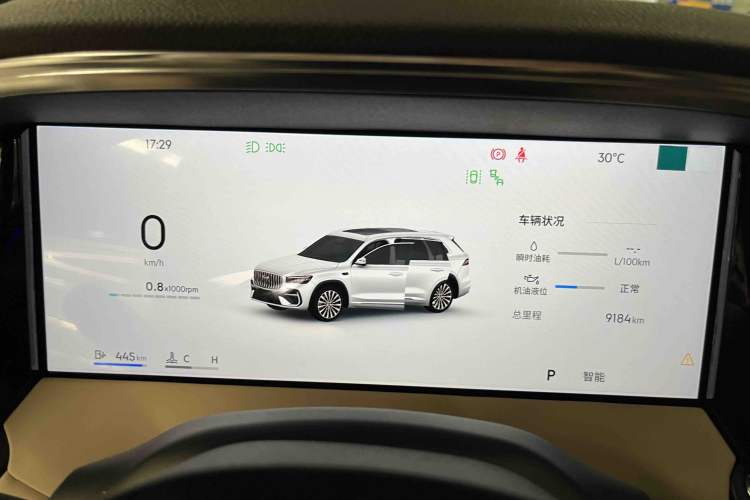 Used Geely Auto Monjaro L 2026 Model Oriental Yao 2.0TD Automatic Xiaohan Edition Odometer Close Up
