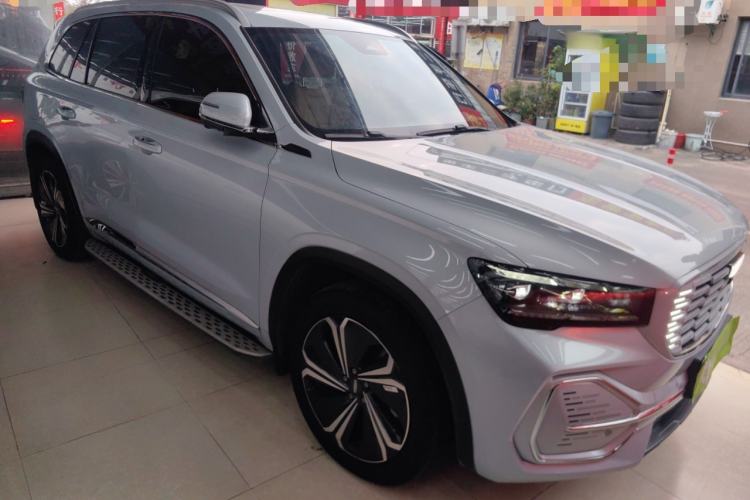 Used Geely Auto Monjaro L Extended Range Electric Version 2022 1.5T DHT Range-Extending Electric Supreme Edition Front Right 45 Deg
