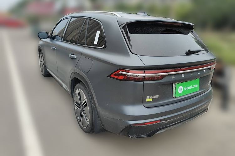 Used Geely Auto Monjaro L Extended Range Electric Version 2022 1.5T DHT Range-Extending Electric Flagship Edition Rear Left 45 Deg