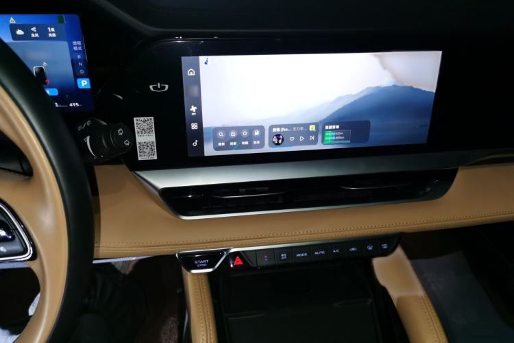 Used Geely Auto Monjaro L Extended Range Electric Version 2022 1.5T DHT Range-Extending Electric Flagship Edition Audio And AC Panel