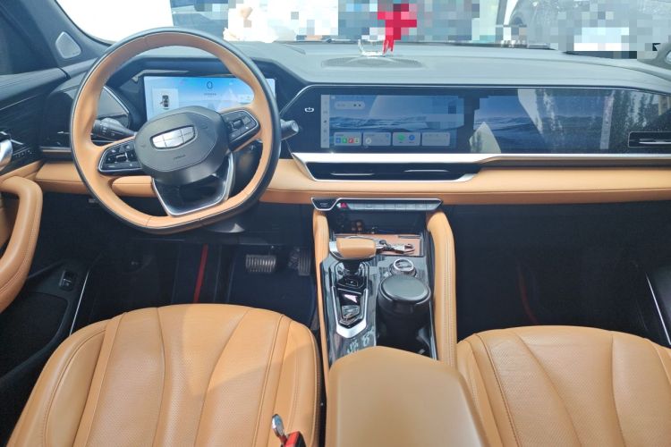 Used Geely Auto Monjaro L Extended Range Electric Version 2022 1.5T DHT Range-Extending Electric Flagship Edition Center Console