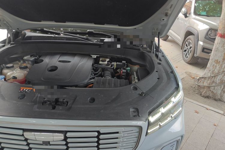 Used Geely Auto Monjaro L Extended Range Electric Version 2022 1.5T DHT Range-Extending Electric Supreme Edition Engine Bay Left