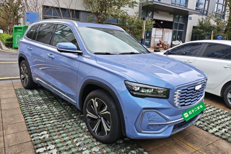 Used Geely Auto Monjaro L Extended Range Electric Version 2022 1.5T DHT Range-Extending Electric Flagship Edition Front Right 45 Deg