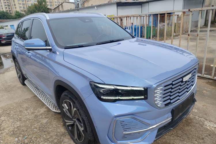 Used Geely Auto Monjaro L Extended Range Electric Version 2022 1.5T DHT Range-Extending Electric Flagship Edition Front Right 45 Deg