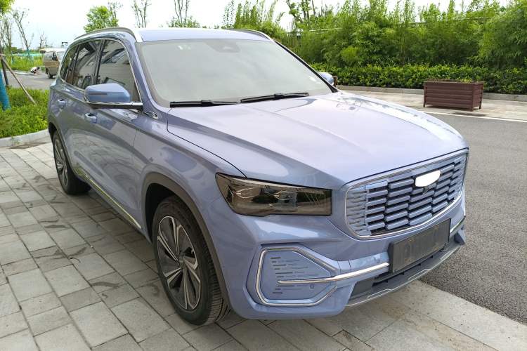 Used Geely Auto Monjaro L Extended Range Electric Version 2022 1.5T DHT Range-Extending Electric Flagship Edition Front Right 45 Deg