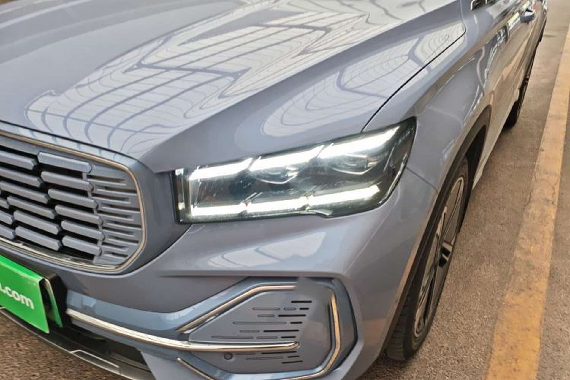 Used Geely Auto Monjaro L Extended Range Electric Version 2022 1.5T DHT Range-Extending Electric Flagship Edition Left Front Headlight
