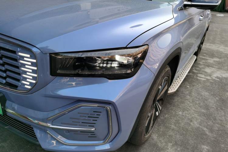 Used Geely Auto Monjaro L Extended Range Electric Version 2022 1.5T DHT Range-Extending Electric Supreme Edition Left Front Headlight