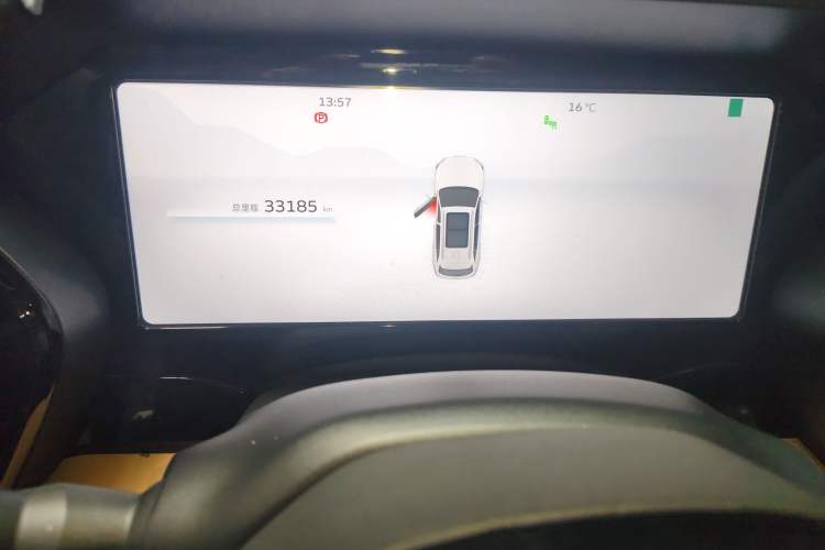 Used Geely Auto Monjaro L Extended Range Electric Version 2022 1.5T DHT Range-Extending Electric Flagship Edition Odometer Close Up