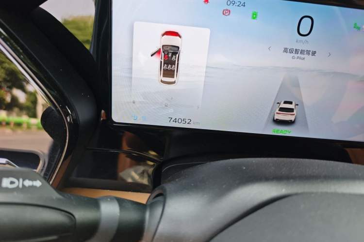 Used Geely Auto Monjaro L Extended Range Electric Version 2022 1.5T DHT Range-Extending Electric Flagship Edition Odometer Close Up