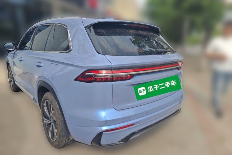 Used Geely Auto Monjaro L Extended Range Electric Version 2022 1.5T DHT Range-Extending Electric Flagship Edition Rear Left 45 Deg