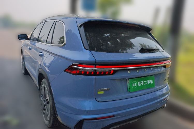 Used Geely Auto Monjaro L Extended Range Electric Version 2022 1.5T DHT Range-Extending Electric Flagship Edition Rear Left 45 Deg
