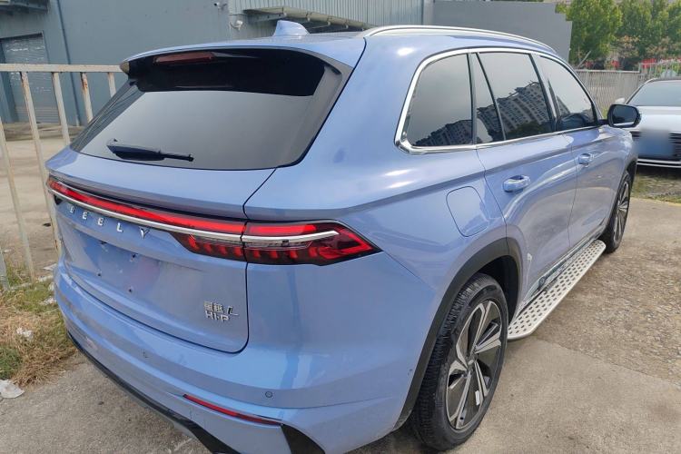 Used Geely Auto Monjaro L Extended Range Electric Version 2022 1.5T DHT Range-Extending Electric Flagship Edition Rear Right 45 Deg
