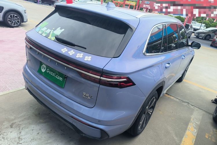 Used Geely Auto Monjaro L Extended Range Electric Version 2022 1.5T DHT Range-Extending Electric Flagship Edition Rear Right 45 Deg