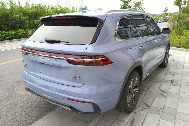 Used Geely Auto Monjaro L Extended Range Electric Version 2022 1.5T DHT Range-Extending Electric Flagship Edition Rear Right 45 Deg