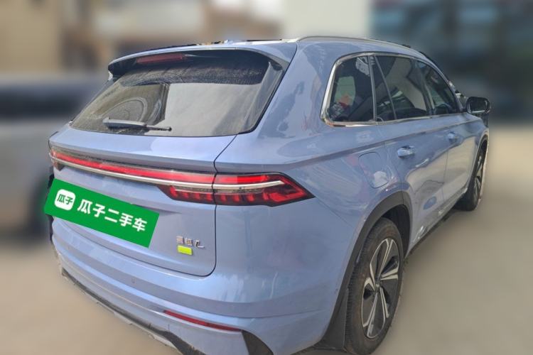 Used Geely Auto Monjaro L Extended Range Electric Version 2022 1.5T DHT Range-Extending Electric Flagship Edition Rear Right 45 Deg