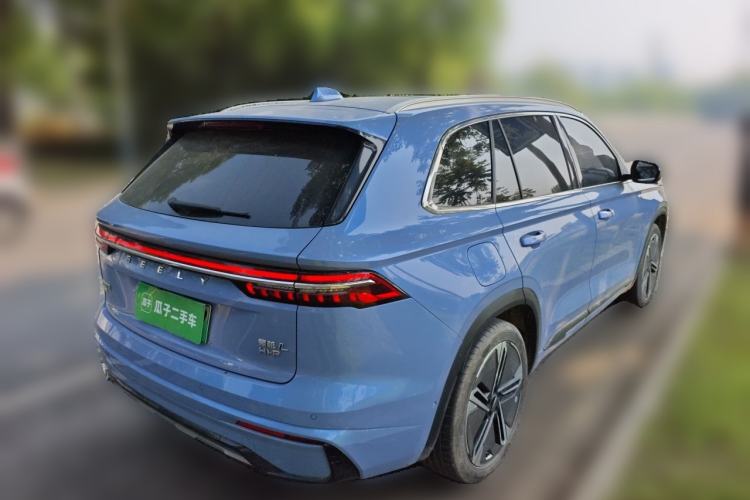 Used Geely Auto Monjaro L Extended Range Electric Version 2022 1.5T DHT Range-Extending Electric Flagship Edition Rear Right 45 Deg