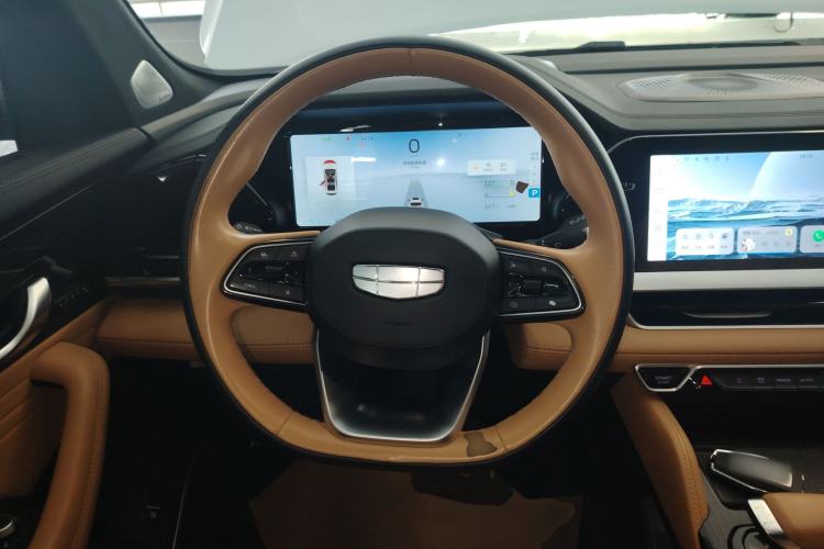 Used Geely Auto Monjaro L Extended Range Electric Version 2022 1.5T DHT Range-Extending Electric Supreme Edition Steering Wheel