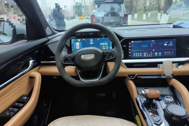 Used Geely Auto Monjaro L Extended Range Electric Version 2022 1.5T DHT Range-Extending Electric Supreme Edition Steering Wheel