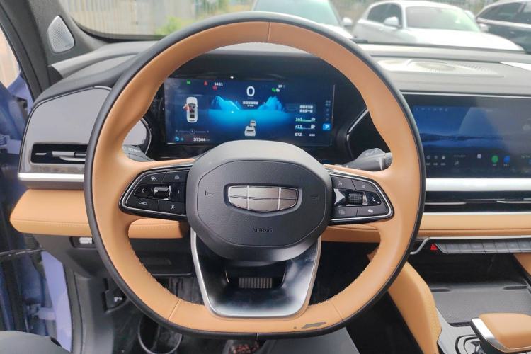 Used Geely Auto Monjaro L Extended Range Electric Version 2022 1.5T DHT Range-Extending Electric Flagship Edition Steering Wheel