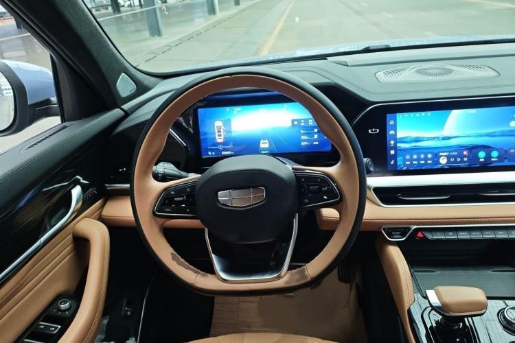 Used Geely Auto Monjaro L Extended Range Electric Version 2022 1.5T DHT Range-Extending Electric Flagship Edition Steering Wheel