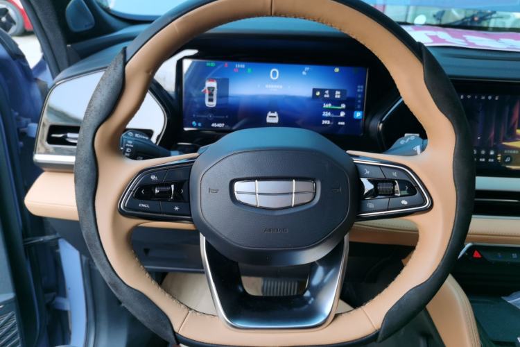 Used Geely Auto Monjaro L Extended Range Electric Version 2022 1.5T DHT Range-Extending Electric Supreme Edition Steering Wheel