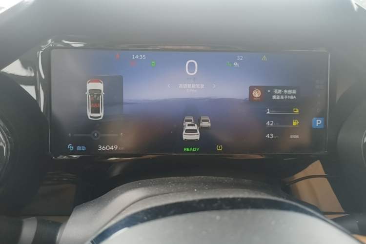 Used Geely Auto Monjaro L Extended Range Electric Version 2022 1.5T DHT Range-Extending Electric Supreme Edition Instrument Cluster