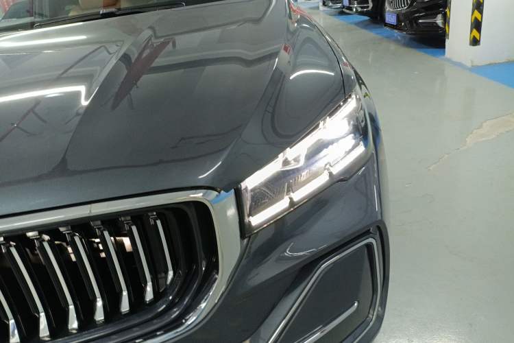 Used Geely Auto Monjaro L Extended Range Electric Version 2022 1.5T DHT Range-Extending Electric Flagship Edition Left Front Headlight