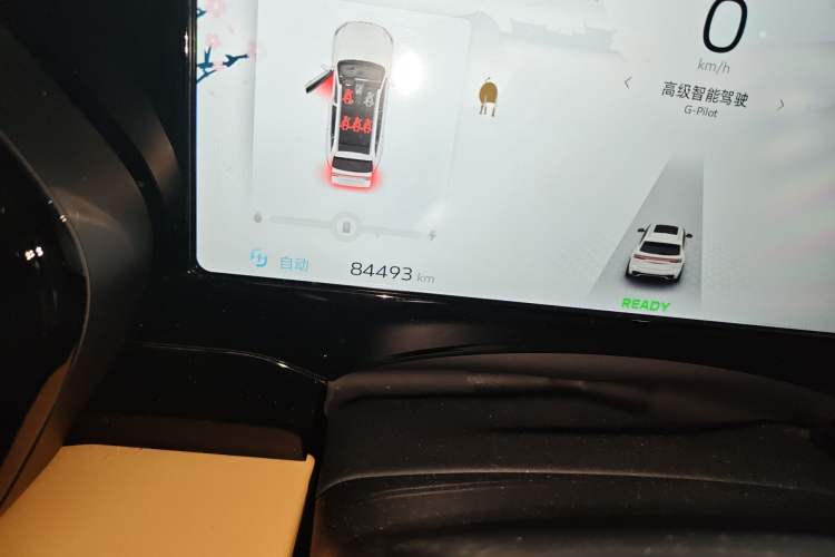 Used Geely Auto Monjaro L Extended Range Electric Version 2022 1.5T DHT Range-Extending Electric Flagship Edition Odometer Close Up