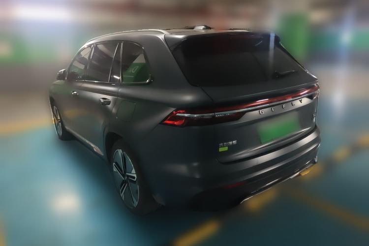 Used Geely Auto Monjaro L Extended Range Electric Version 2022 1.5T DHT Range-Extending Electric Flagship Edition Rear Left 45 Deg