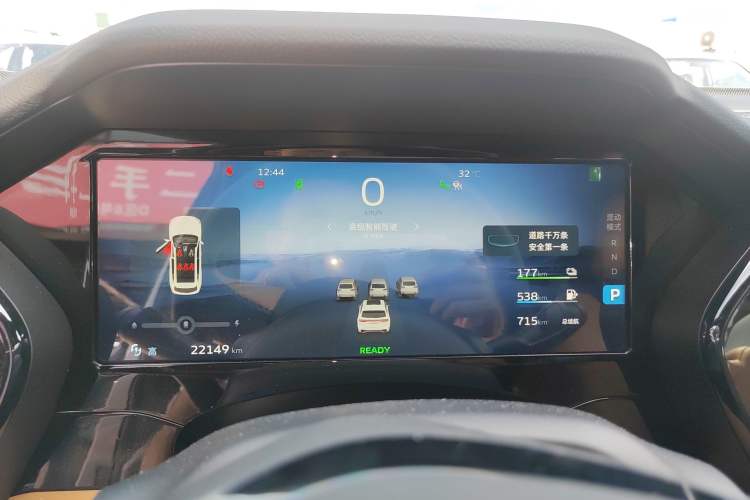 Used Geely Auto Monjaro L Extended Range Electric Version 2022 1.5T DHT Range-Extending Electric Flagship Edition Instrument Cluster