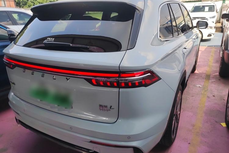 Used Geely Auto Monjaro L Extended Range Electric Version 2022 1.5T DHT Range-Extending Electric Flagship Edition Rear Right 45 Deg