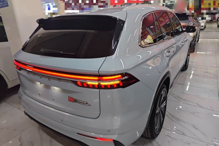 Used Geely Auto Monjaro L Extended Range Electric Version 2022 1.5T DHT Range-Extending Electric Flagship Edition Rear Right 45 Deg