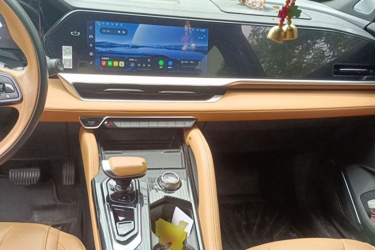 Used Geely Auto Monjaro L Extended Range Electric Version 2022 1.5T DHT Range-Extending Electric Flagship Edition Center Console