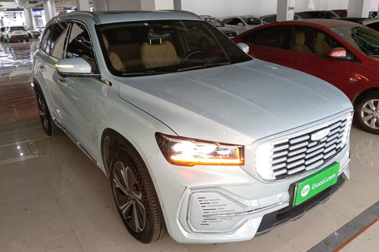 Used Geely Auto Monjaro L Extended Range Electric Version 2022 1.5T DHT Range-Extending Electric Flagship Edition Front Right 45 Deg