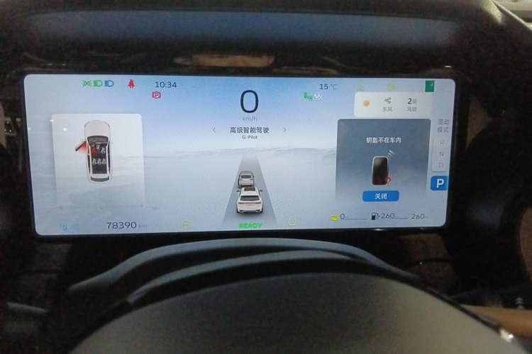 Used Geely Auto Monjaro L Extended Range Electric Version 2022 1.5T DHT Range-Extending Electric Flagship Edition Instrument Cluster