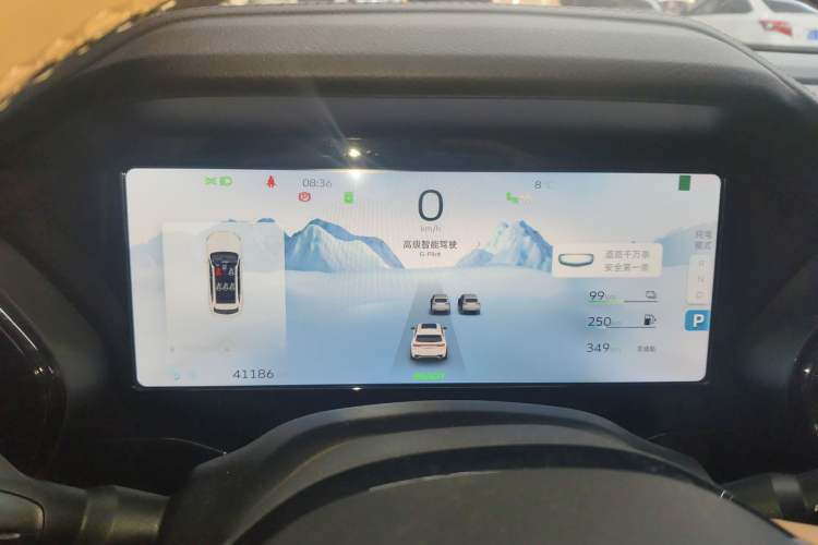 Used Geely Auto Monjaro L Extended Range Electric Version 2022 1.5T DHT Range-Extending Electric Flagship Edition Instrument Cluster