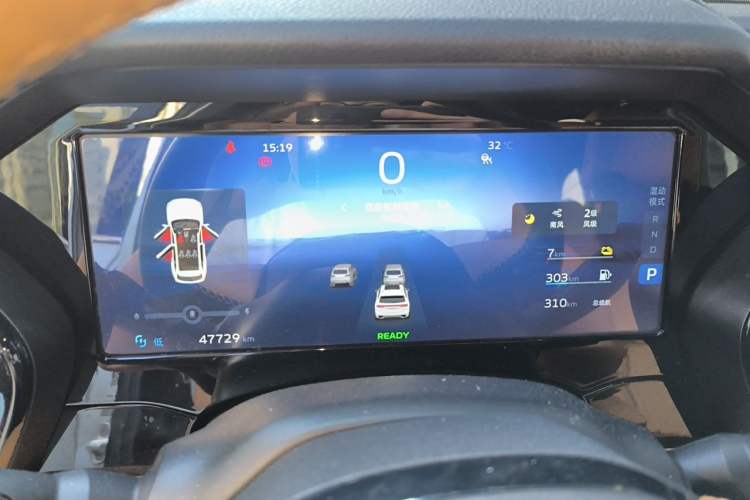 Used Geely Auto Monjaro L Extended Range Electric Version 2022 1.5T DHT Range-Extending Electric Supreme Edition Instrument Cluster