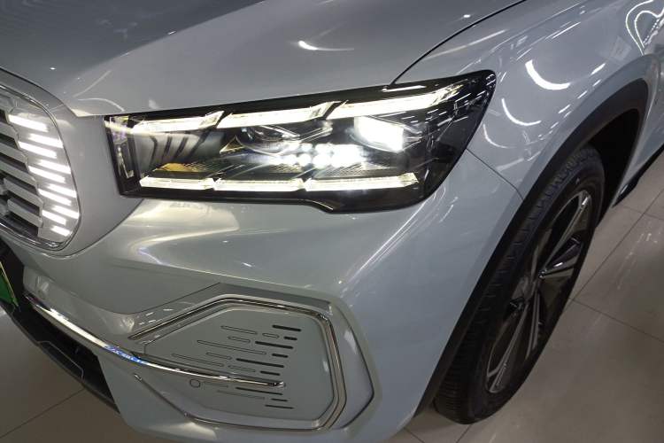 Used Geely Auto Monjaro L Extended Range Electric Version 2022 1.5T DHT Range-Extending Electric Supreme Edition Left Front Headlight