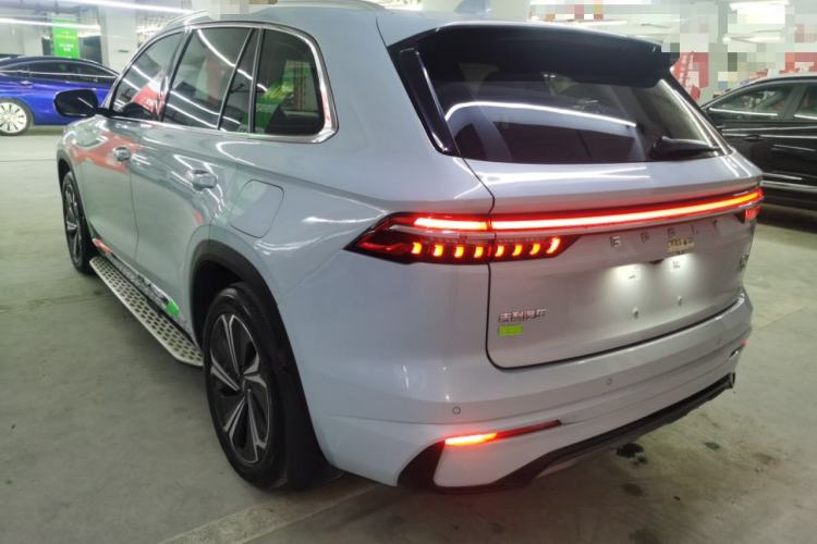 Used Geely Auto Monjaro L Extended Range Electric Version 2022 1.5T DHT Range-Extending Electric Supreme Edition Rear Left 45 Deg