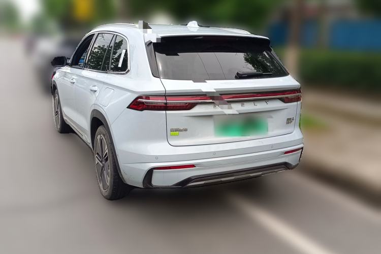 Used Geely Auto Monjaro L Extended Range Electric Version 2022 1.5T DHT Range-Extending Electric Flagship Edition Rear Left 45 Deg