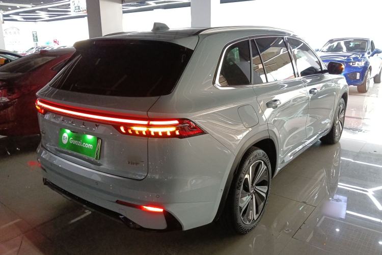Used Geely Auto Monjaro L Extended Range Electric Version 2022 1.5T DHT Range-Extending Electric Flagship Edition Rear Right 45 Deg