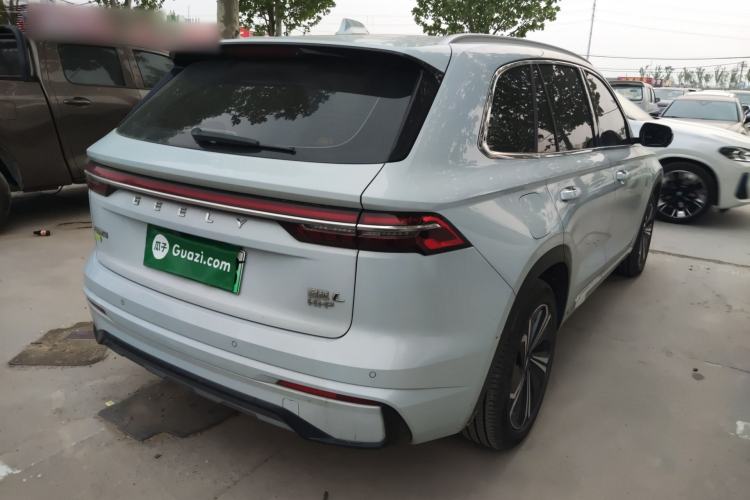 Used Geely Auto Monjaro L Extended Range Electric Version 2022 1.5T DHT Range-Extending Electric Supreme Edition Rear Right 45 Deg