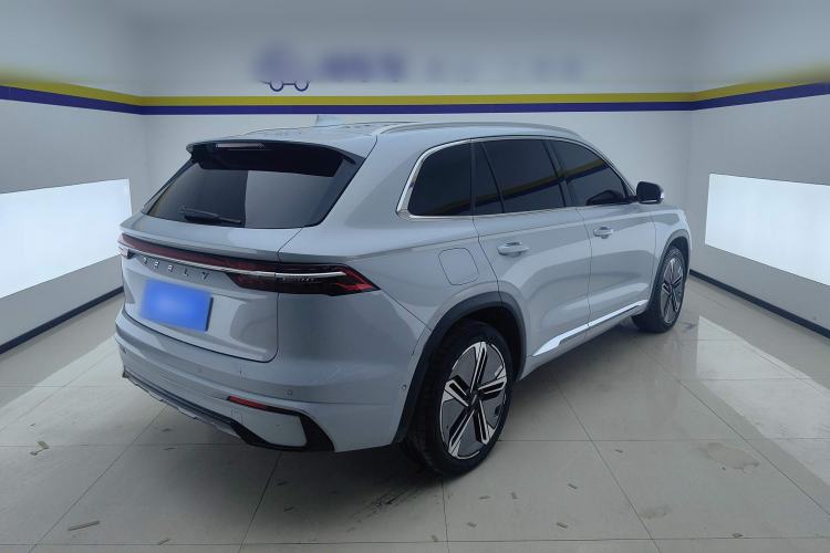 Used Geely Auto Monjaro L Extended Range Electric Version 2022 1.5T DHT Range-Extending Electric Flagship Edition Rear Right 45 Deg